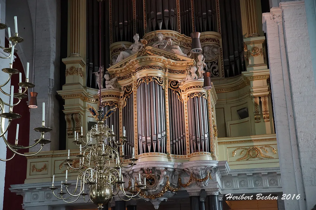 The organ of St Stephen's Church, Nijmegen.