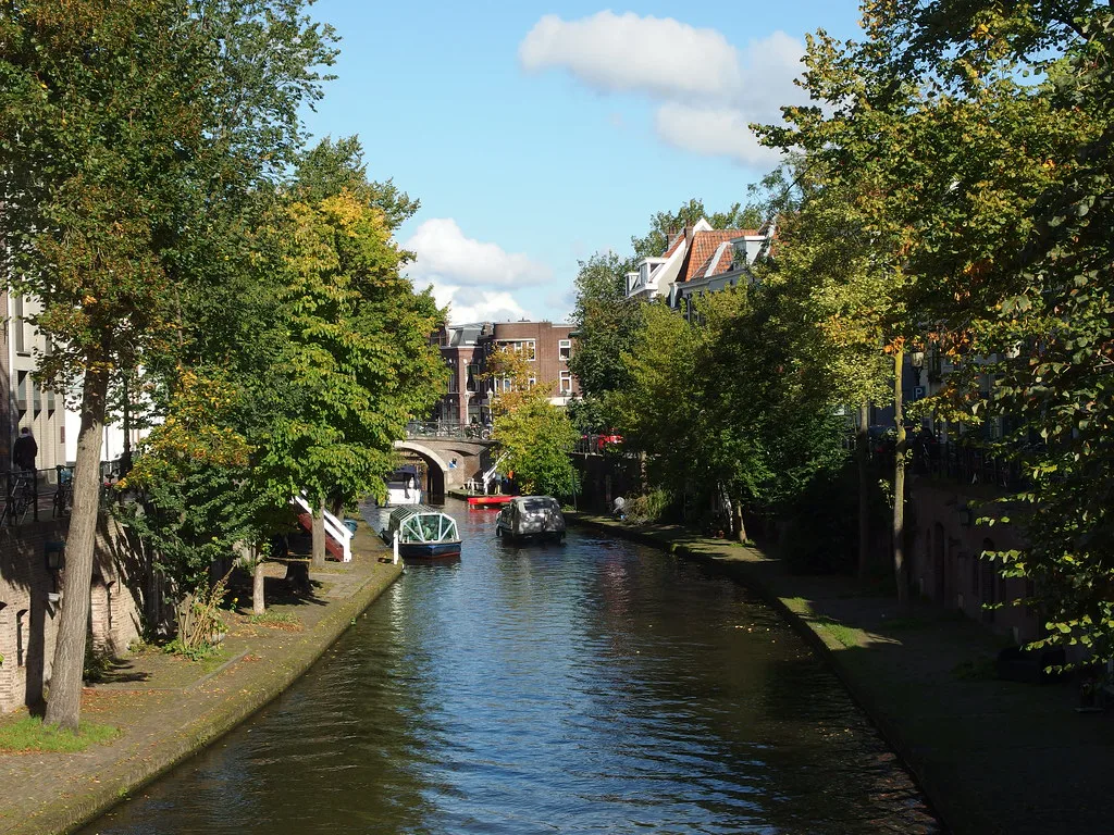 The Oudegracht, Utrecht.