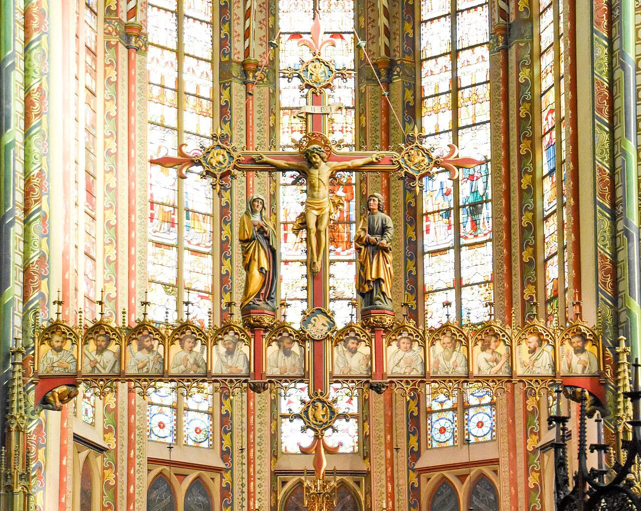 The high altar of St Willibrord's Church, Utrecht.