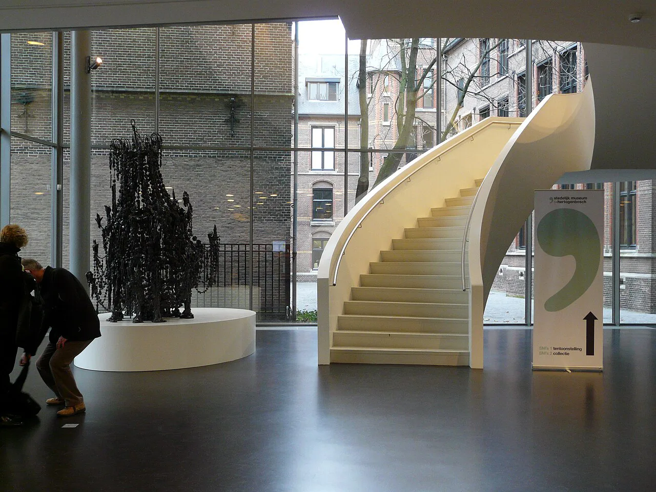 The entrance hall of the Design Museum Den Bosch (formerly Stedelijk Museum 's-Hertogenbosch).