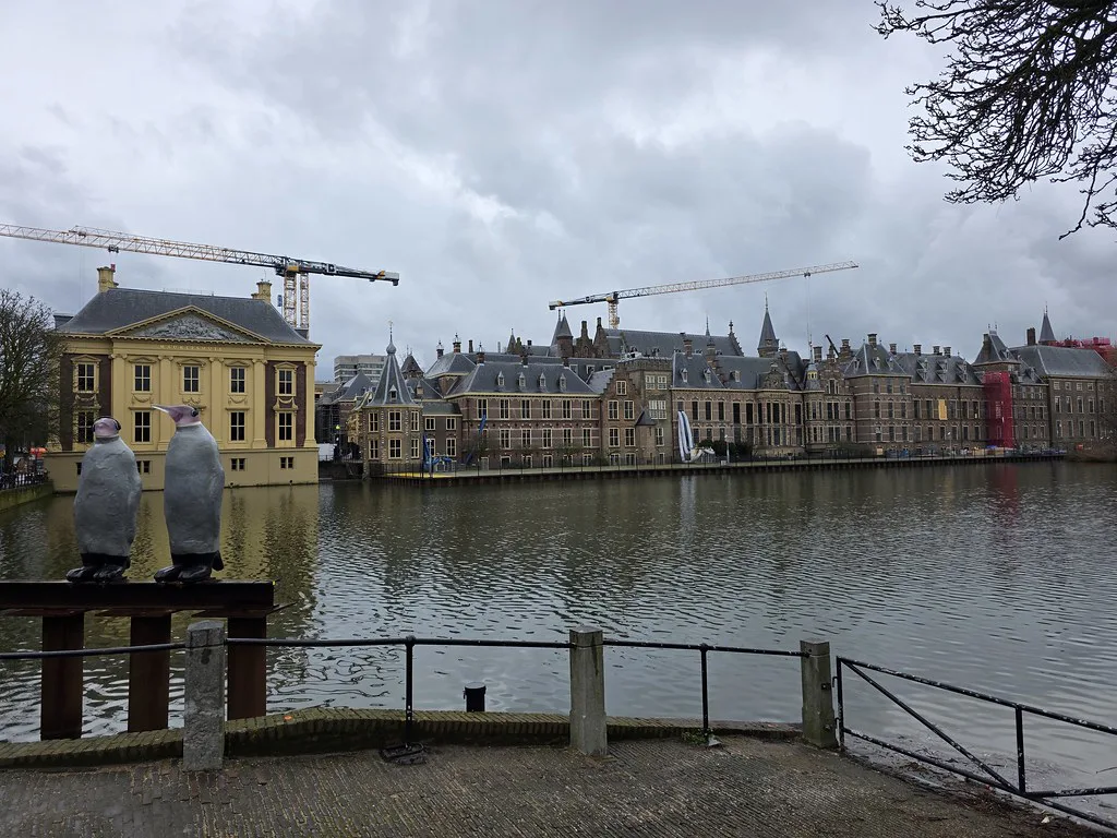 The Mauritshuis and the Hofvijver, The Hague.