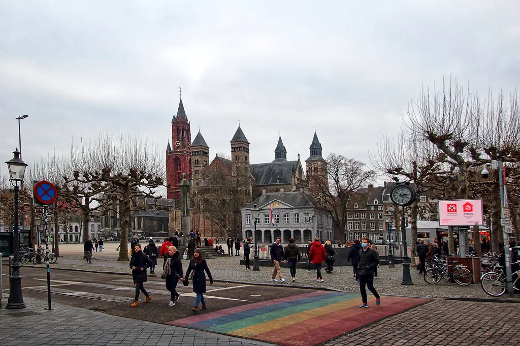 The Vrijthof and its churches, Maastricht.