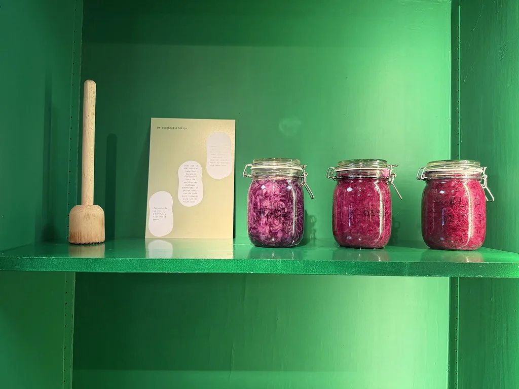 A pop-up exhibition in the University Museum Groningen.