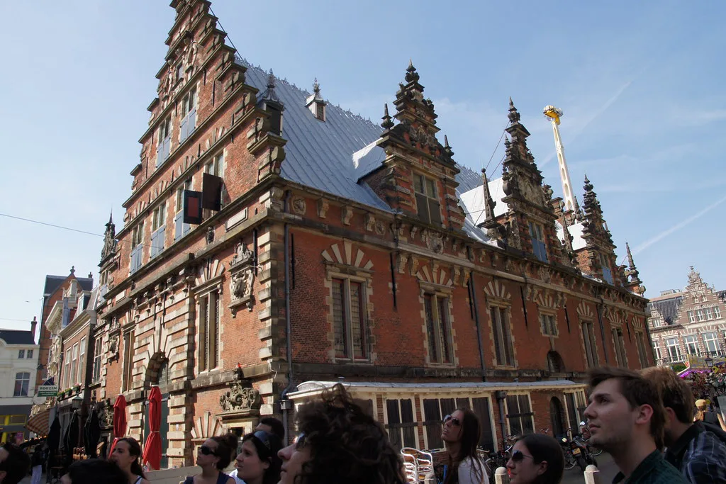 The Vleeshal on the Grote Markt, Haarlem.
