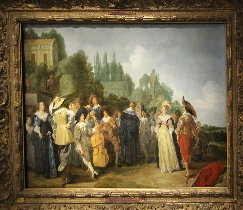 A painting in the Frans Hals Museum, Haarlem.
