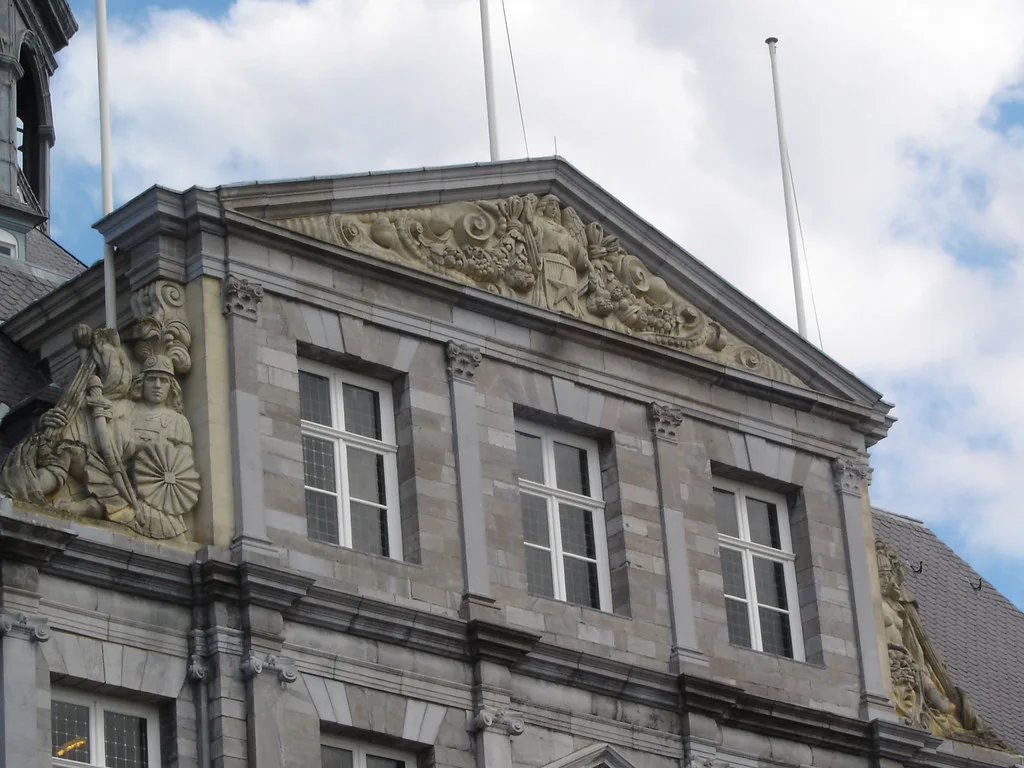 The façade of Maastricht's Stadhuis.