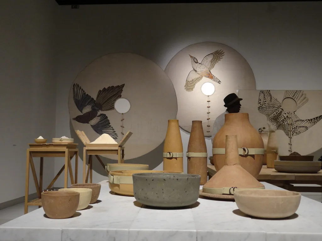 Studio Formafantasma ceramics in the Design Museum Den Bosch.